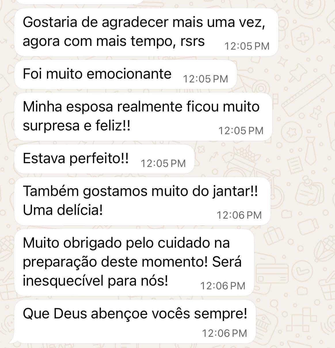 Depoimento de cliente 1